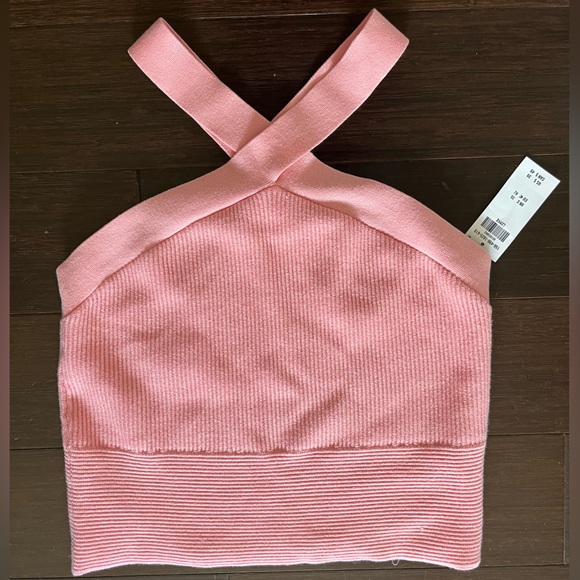 Abercrombie Ottoman Twist Halter Top - Picture 1 of 3